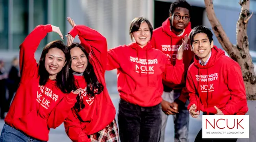 Group of people smiling