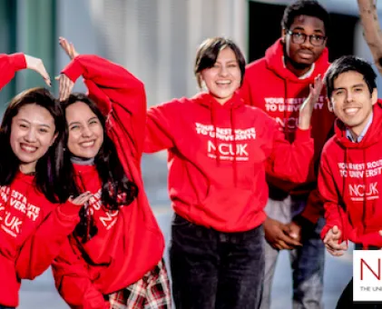 Group of people smiling