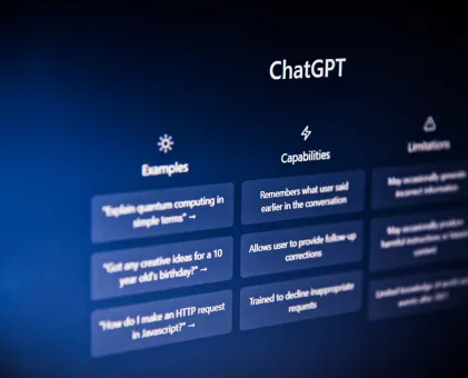 ChatGPT screenshot