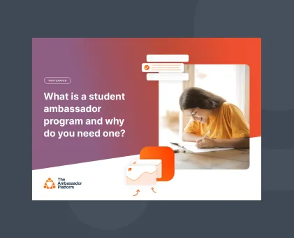 What is a student ambassador program and why do you need one?